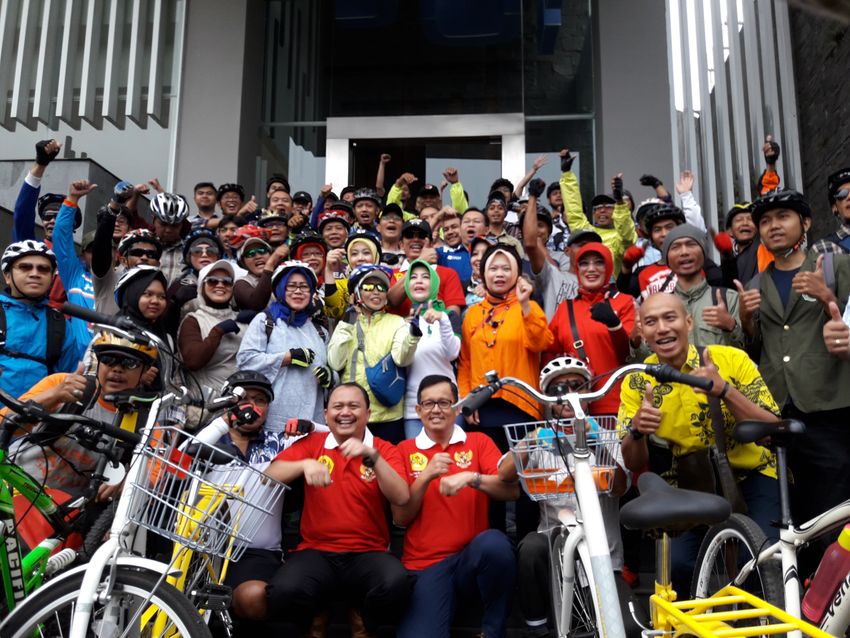 Asyik Nih, Bagi Mahasiswa Unpas yang Pergi ke Kampus Naik Sepeda, Biaya SPP-nya Bakal Didiskon