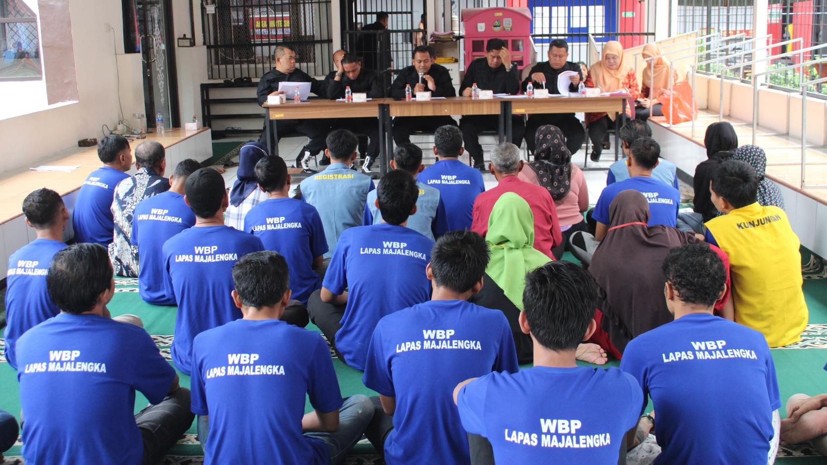 Lapas Kelas IIB Majalengka Libatkan Keluarga Warga Binaan di Sidang TPP, Ini Alasan Kalapas