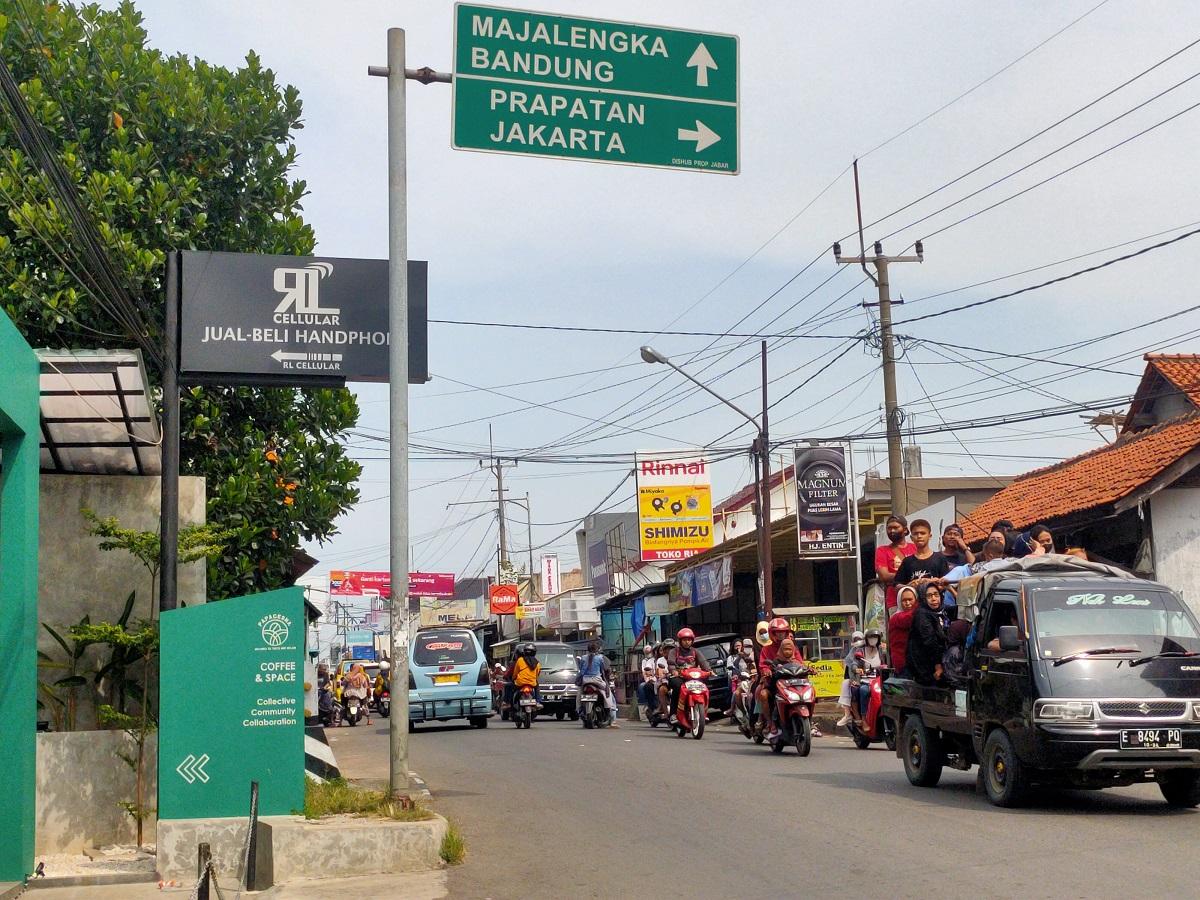 Siang Ini Wisatawan Mulai Padati Majalengka, Kawasan Rajagaluh Macet