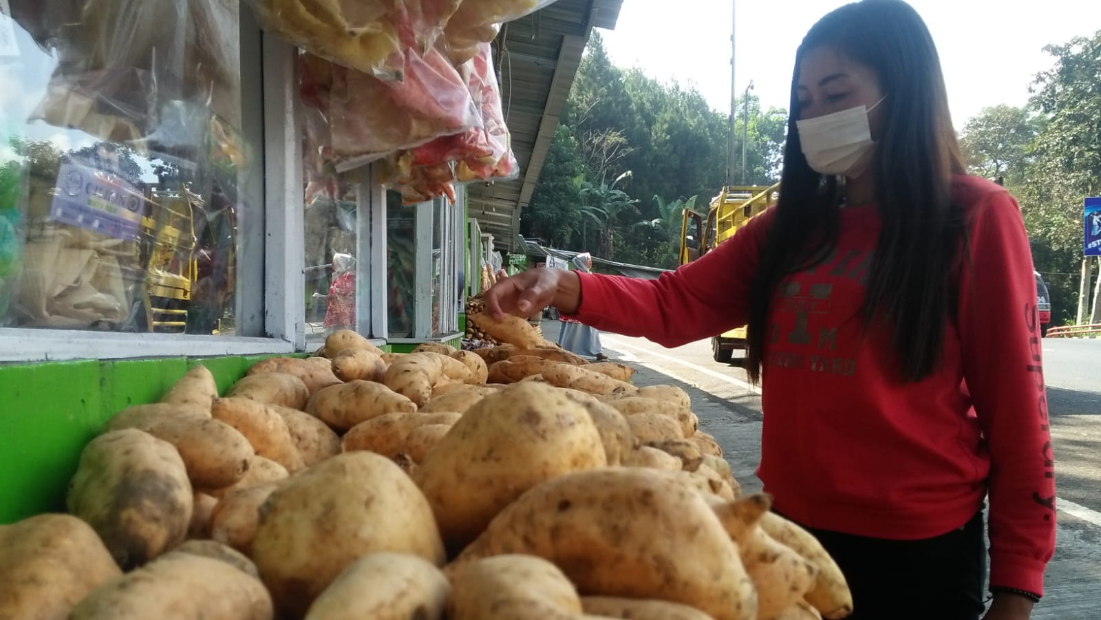 Terpuruknya Omzet Pedagang Ubi Cilembu Sumedang, Biasanya Tak Berhutang Sekarang Terpaksa Pinjam