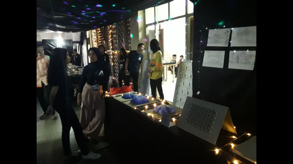 Andromeda, Pameran Hasil Karya Tugas Kuliah Mahasiswa Arsitektur Itenas