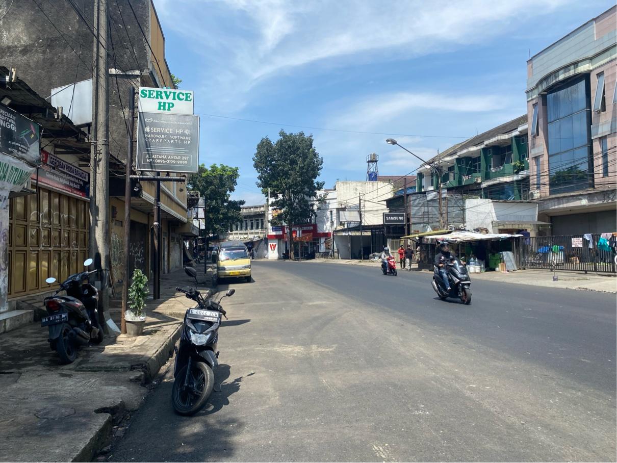 Mengintip Jalan Astanaanyar Bandung di Hari Jumat, Sepi dan Lancar karena PKL Libur