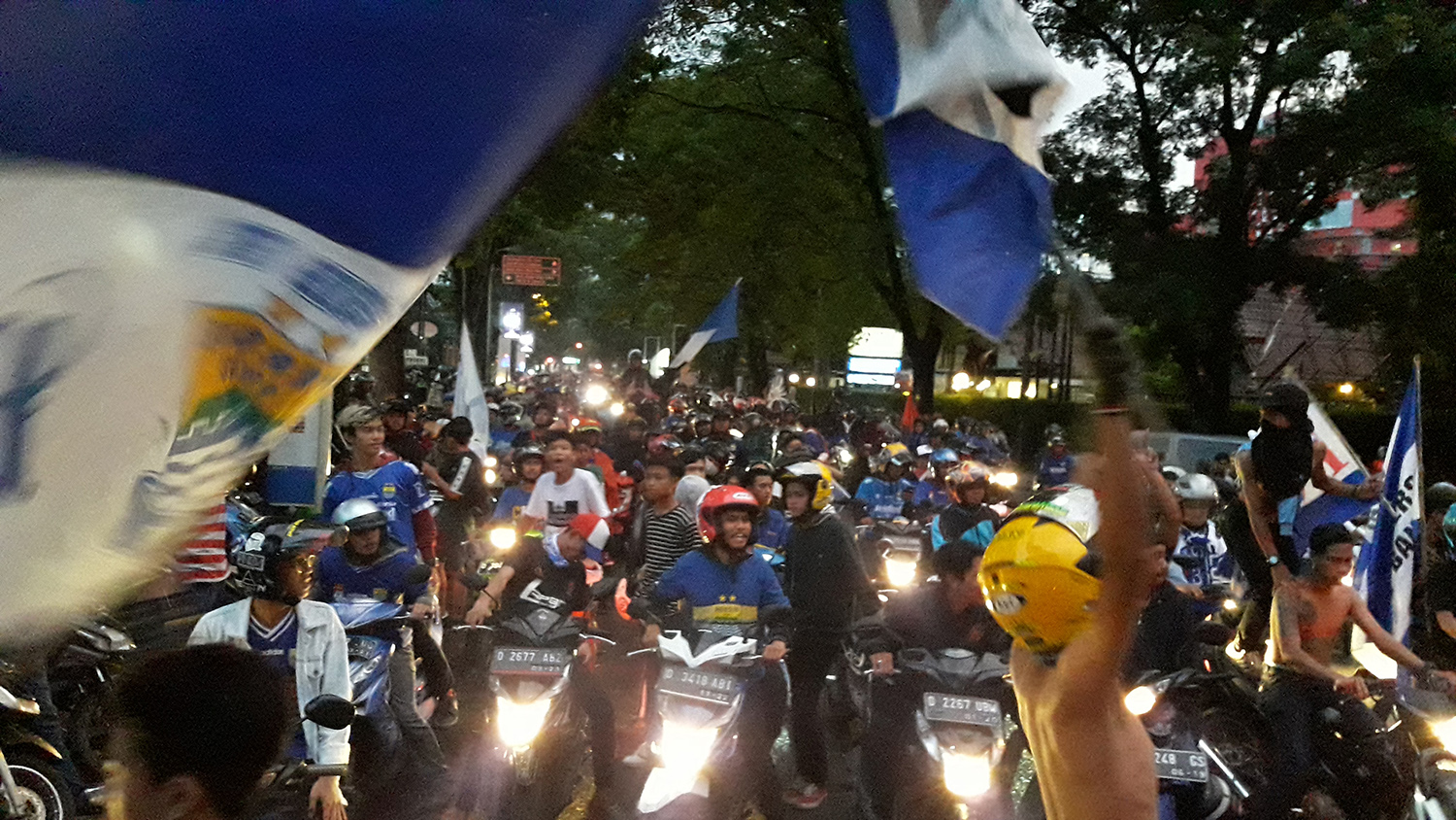 Beckham Pun Takjub Melihat Sambutan Bobotoh Persib Bandung