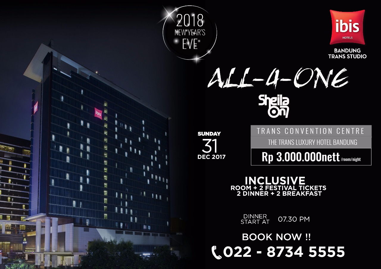 Ini Lima Hotel di Bandung yang Memiliki Konsep Menarik di Malam Tahun Baru