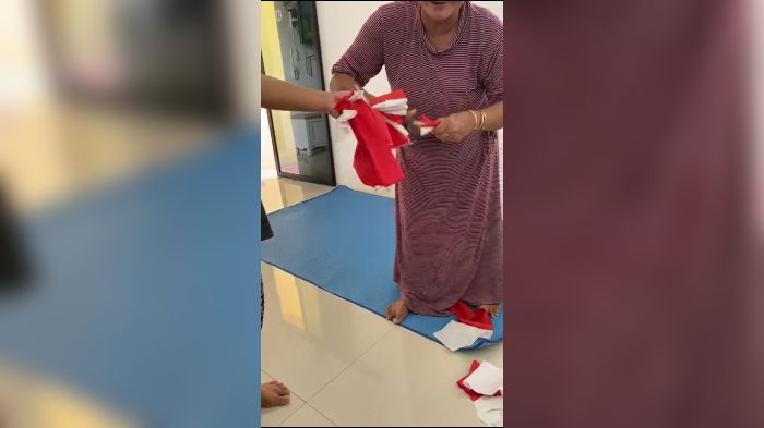 Update Perempuan Gunting Bendera Merah Putih di Sumedang, Tiga Diamankan, Ini Alasan Gunting Bendera