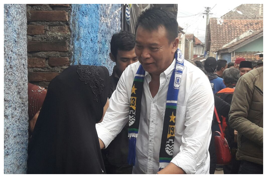TB Hasanuddin Datangi Kampung Persib, TB: Sudah Ratusan Komunitas Saya Datangi
