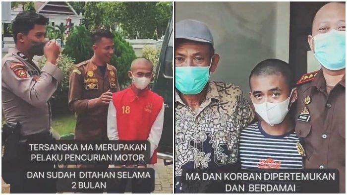 Viral Suami Ditangkap karena Curi Motor Demi Biaya Persalinan Istri, Kini Dibebaskan, Korban Maafkan