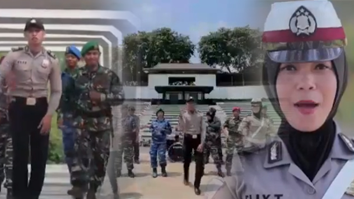 Keren! Polresta Cirebon Rilis Video Klip Lagu 'Sinergitas TNI-Polri', Ada Hiphop hingga Dangdut Lho