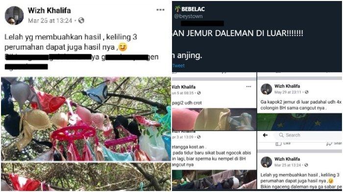 Viral di Medsos, Pria Pamerkan Pakaian Dalam Wanita Hasil Curiannya, Termasuk Kelainan Seksual?