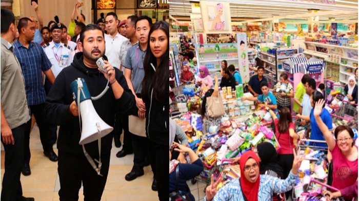 Dikira Lelucon, Ternyata Pangeran Malaysia Beneran Bayar Rp 3,5 M Buat Semua Pengunjung Mal