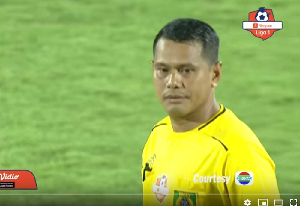 Wasit Faulur Rosy Bakal Pimpin Big Match Persib Bandung vs Arema FC di Stadion Pakansari