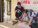 Selain Senjata Tajam, Polisi Sita Airgun dari Warga Malausma Majalengka yang  Curi Ponsel Bocah SD
