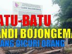VIDEO TEASER - Batu-batu Candi Bojongemas Hilang Dicuri Orang