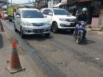 Jalan Raya Cinunuk Rusak, Satlantas Polres Bandung Kirim Surat Hingga ke Kementerian