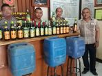 Ratusan Botol Miras dan Tuak Nyaris Beredar di WIlayah Cicalengka