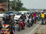 Arus Lalu Lintas Nagreg Sempat Terpantau Padat