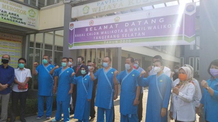 30 Dokter Diterjunkan Periksa Kesehatan 3 Pasangan Bakal Calon Wali Kota dan Wakil Tangerang Selatan