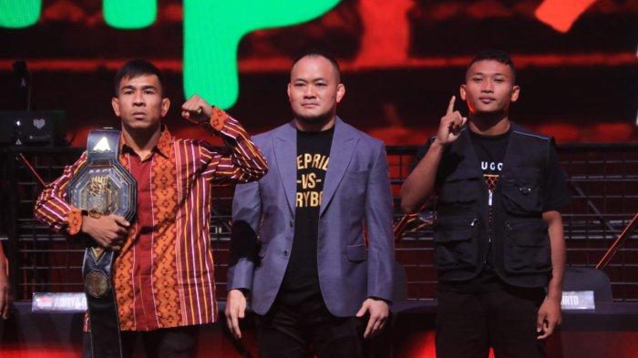 Pertarungan utama akan mempertemukan juara bertahan kelas flyweight nasional,
Aditya Ginting (9-5-0), melawan penantang tangguh, Rio Tirto (8-1-0).