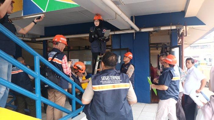 BPBD Nilai Gedung Pasar Kramat Jati Kurang Tahan Hadapi Bencana