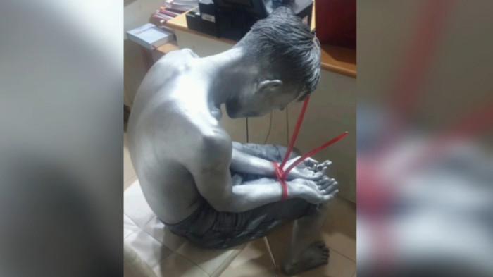 Terbakar Cemburu, Manusia Silver Tusuk Selingkuhan Istri Sirinya di Penjaringan Jakarta Utara