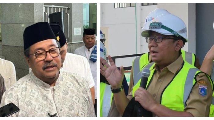 EKS KADIS TERSANGKA - Wakil Gubernur DKI Jakarta Rano Karno buka suara soal penetapan tersangka mantan Kepala Dinas Lingkungan (LH) Asep Kuswanto sebagai tersangka dalam kasus longsor sampah di TPST Bantargebang beberapa waktu lalu.