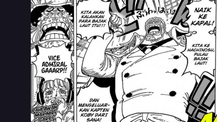 Spoiler Terbaru Manga One Piece 1072, Bukan Kurohige! Ini Sosok yang Bakal Mengalahkan Garp
