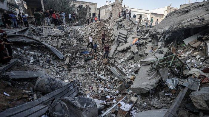 UPDATE Gempuran Bertubi-tubi Israel ke Gaza Hancurkan 203 Sekolah, 47 Masjid & 7 Gereja