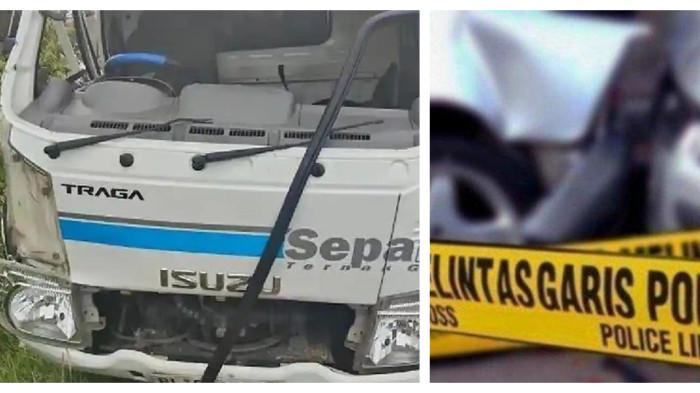 KECELAKAAN HARI INI  - Dua mobil pikap mengalami kecelakaan di tikungan Gampong Teupin Pukat, Kecamatan Nurussalam, Kabupaten Aceh Timur, Selasa (21/4/2026). Insiden ini mengakibatkan dua orang tidak sadarkan diri, sementara dua lainnya mengalami luka ringan.(Serambinews.com/HO)