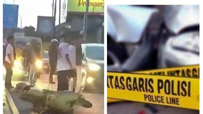 KECELAKAAN HARI INI -  Kecelakaan lalu lintas di Jalan Raya Puncak, Desa Cipayung, Kecamatan Megamendung, Kabupaten Bogor pada Jumat (15/5/2026).