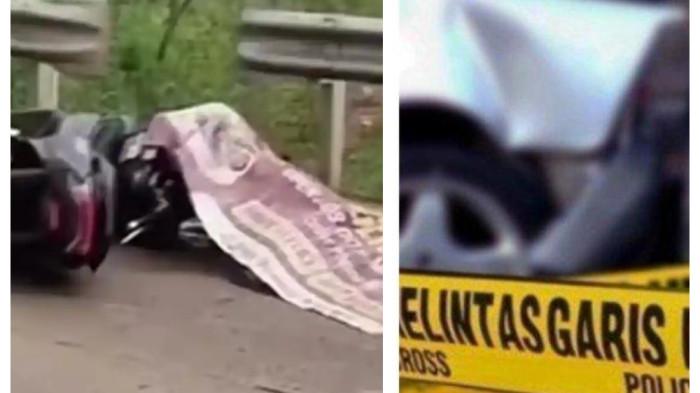 KECELAKAAN HARI INI - Peristiwa kecelakaan hari ini di Jalan Bojonggede-Kemang (Bomang), pemotor perempuan tertabrak truk pada Kamis (23/4/2026). Korban tewas di lokasi kejadian.