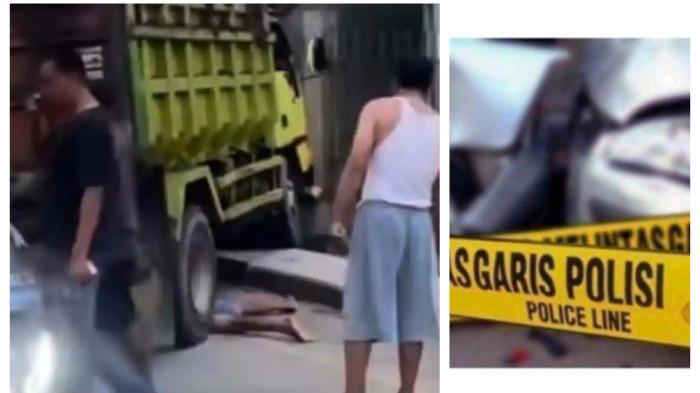 KECELAKAAN MAUT DI BOGOR: Kecelakaan lalu lintas di Jalan Raya Moh Toha, Kecamatan Parungpanjang, Kabupaten Bogor tewaskan pengendara motor, Selasa (17/2/2026).