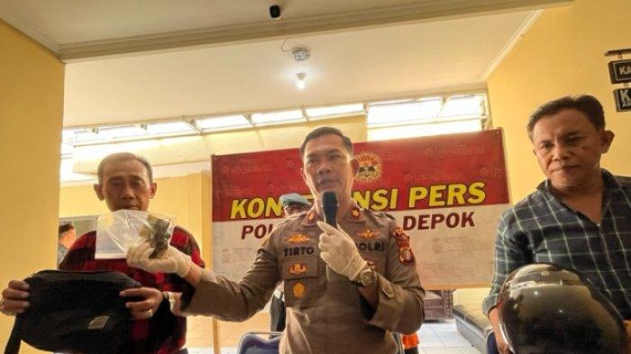 Polisi Berhasil Ringkus Jambret yang Incar Emak-Emak di Depok : Terancam 12 Tahun Kurungan Penjara