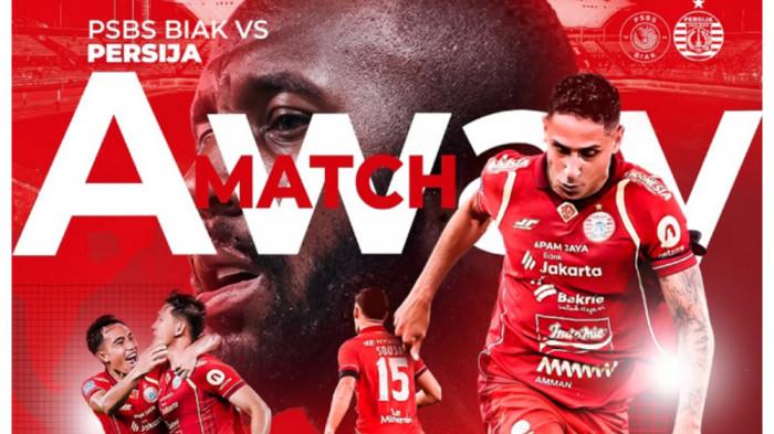 LAGA PERSIJA - PSBS Biak bakal bertemu Persija Jakarta dalam laga pekan ke-28 Super League 2025/2026  akan tersaji di Stadion Maguwoharjo, Sleman kick off pukul 19.00 WIB pada Sabtu (18/4/2026).