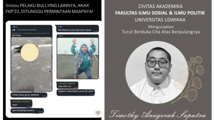 Mental Kekeyi Hancur Fotonya Jadi Meme Kematian Timothy Mahasiswa Unud: Begitu Burukkah Saya?