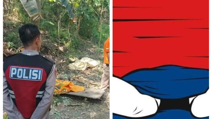 PENEMUAN JASAD PELAJAR: Kepolisian olah tempat kejadian perkara (TKP) penemuan jasad remaja di bantaran Sungai Citarum RT 05/ 02 Desa Batujaya, Kecamatan Batujaya, Kabupaten Karawang, Senin (11/5/2026) pagi. Senior Viking Karawang, Rony Bochung, memastikan korban meninggal dunia di wilayah Batujaya bukan Bobotoh atau anggota Viking.