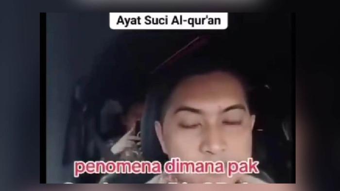 PURBAYA MENGAJI -Viral video Menteri Keuangan Purbaya Yudhi Sadewa sedang melantunkan ayat suci Al-Qur'an saat berada di mobil.