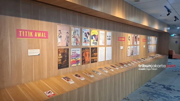 PAMERAN TITIK BALIK - Ruang Pusat Dokumentasi Sastra (PDS) HB Jassin di Lantai 4 Gedung Perpustakaan Jakarta, Taman Ismail Marzuki, Cikini, Jakarta Pusat menjadi tempat Pameran bertajuk 