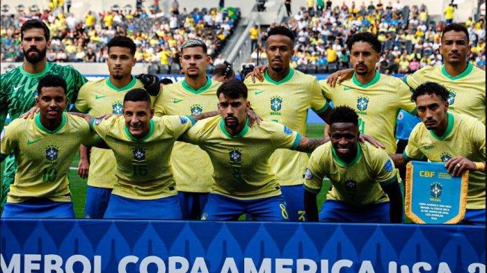 Potret Timnas Brasil di Copa Amerika 2024