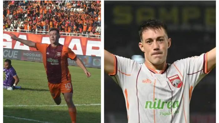 RUMOR TRANSFER PERSIJA -  Foto Mariano Peralta berseragam Borneo FC.  Persija Jakarta kembali dirumorkan memperkuat amunisinya dengan mengincar Mariano Peralta.