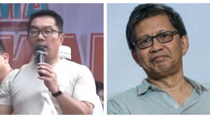 Rocky Gerung Sebut Ridwan Kamil Rendahkan Janda, Kritik Dungu: Dangkal Sejak dari Dengkul