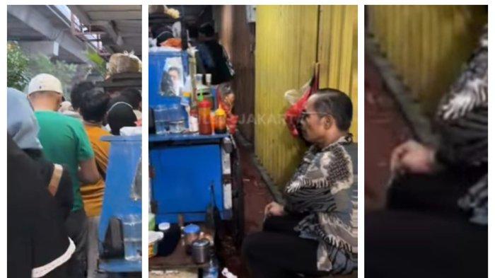 Tabahnya Kakek Penjual Bakso di Kelapa Gading, Tetap Dzikir Meski Pedagang di Sebelahnya Laku Keras