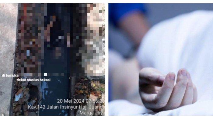 Wanita Berkaus Gucci Tewas di Selokan Dekat Stasiun Bekasi, Netizen: Bekasi Gini Mulu Beritanya