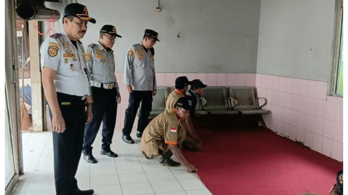 TERMINAL KAMPUNG RAMBUTAN - Penataan yang dilakukan Terminal Kampung Rambutan menjelang arus mudik Idulfitri 1447 Hijriah di Ciracas, Jakarta Timur, Minggu (8/3/2026). TRIBUNJAKARTA.COM/BIMA PUTRA
