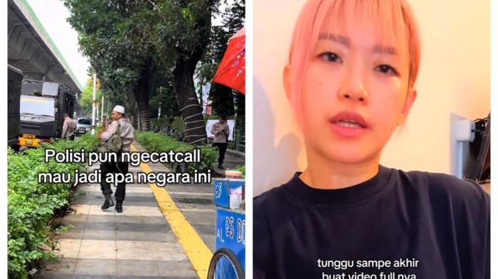 "Polisi Loh Kalian, Godain Cewek!", Jessy Nirmala Ngamuk Usai Di-catcall Oknum Polisi di Jakarta