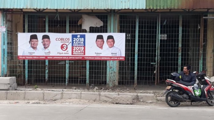 Kota Depok Harus Bersih dari Alat Peraga Kampanye Pilgub Jabar pada 26 Juni 2018