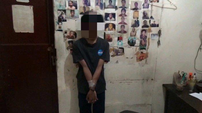 AZL (16) yang ditangkap karena mencuri handphone di Duren Sawit, Jakarta Timur, Kamis (24/9/2020)