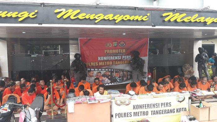 Jelang Natal dan Tahun Baru, Polisi Tangerang Tangkap Ratusan Pelaku Kriminal