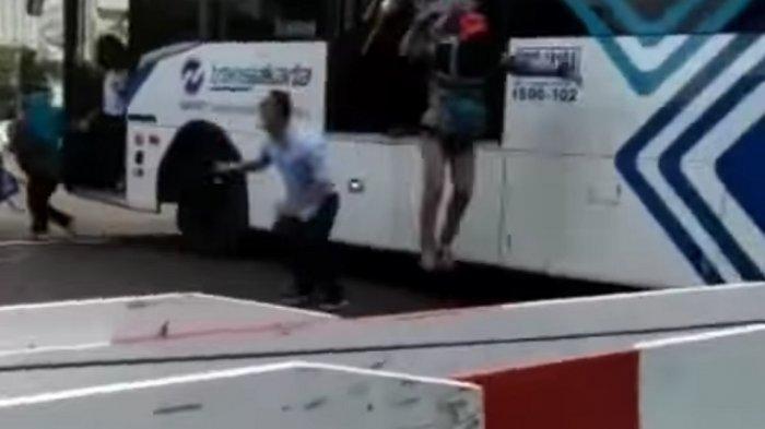 Polemik Bus Mogok di Rel Kereta dan Ban Pecah, Pengamat Transportasi: Transjakarta Tidak Transparan