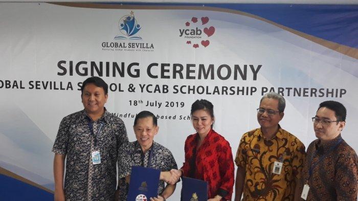 Gandeng YCAB, Global Sevilla School Beri Kesempatan Beasiswa Bagi Siswa Tak Mampu
