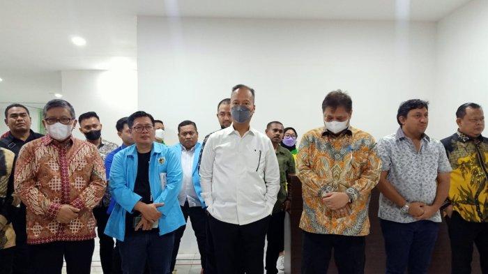 Ketum DPP KNPI Ilyas Indra Temani Airlangga Hartarto Resmikan Rumah Sakit Citra Arafiq di Sawangan
